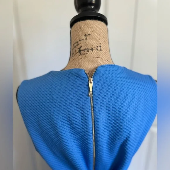 ♠️ Kate Spade ♠️ Emrick Sleeveless Dress EUC beautiful blue - Picture 10 of 14